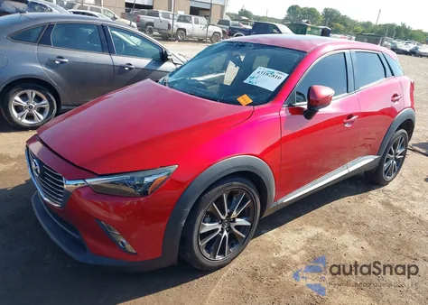 2017 Mazda Cx-3 Grand Touring z USA, uszkodzony, nr VIN JM1DKDD71H0141035